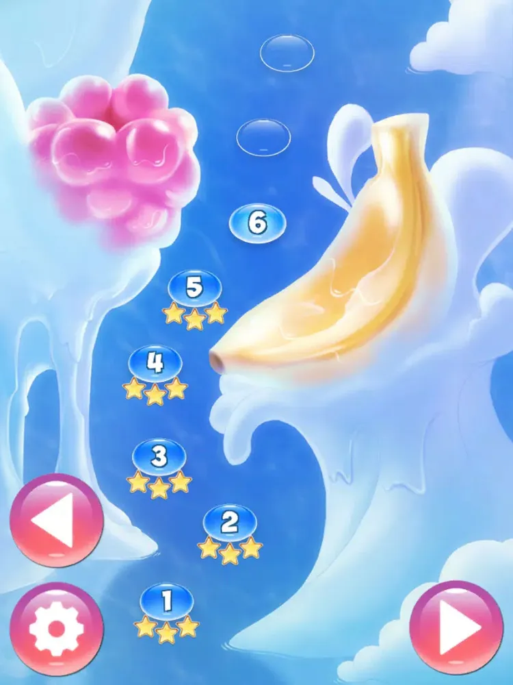 Capturas de tela do Super Icy Fruits Blast - Match 3 Puzzle Game iPad 