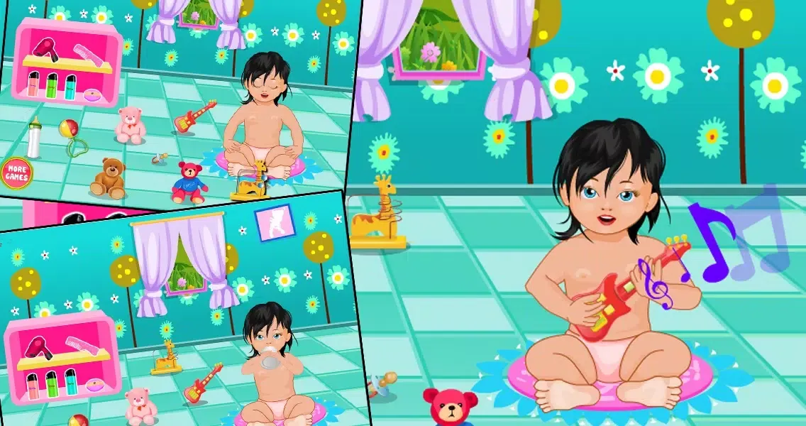 Take care for baby - Kids game Screenshots