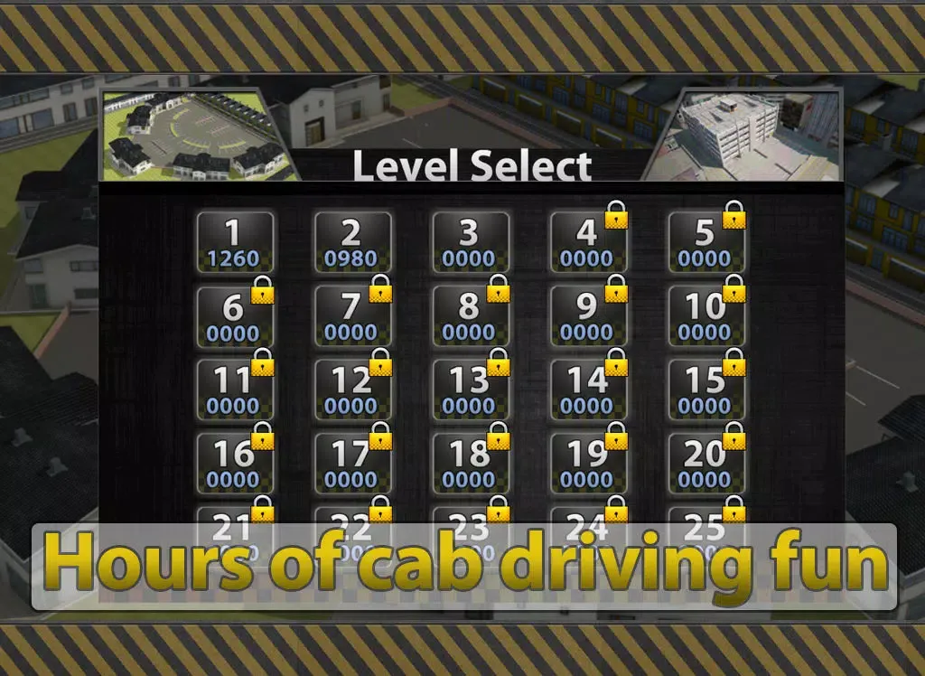 Capturas de pantalla de 3D Taxi Driver Duty Game iPad 