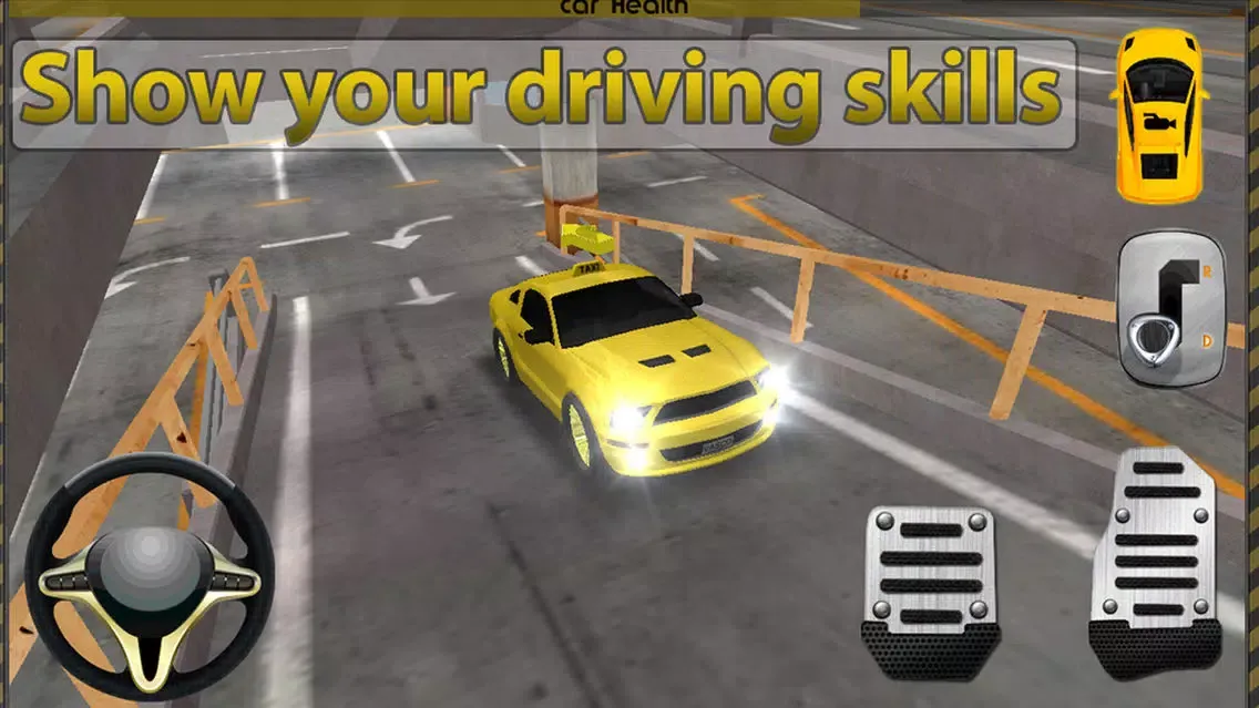 Capturas de pantalla de 3D Taxi Driver Duty Game