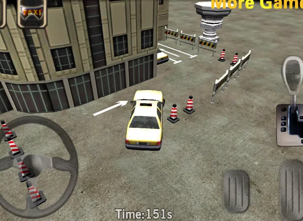 Capturas de tela do Taxi Driver 3D Cab Parking iPad 