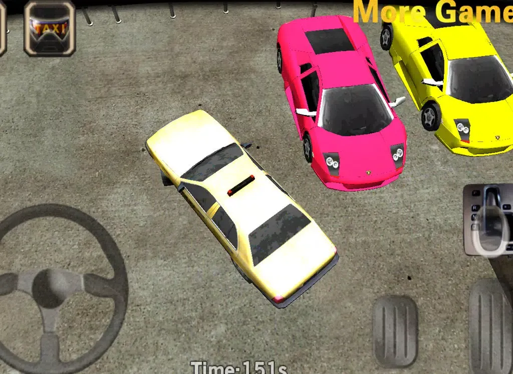 Capturas de tela do Taxi Driver 3D Cab Parking iPad 