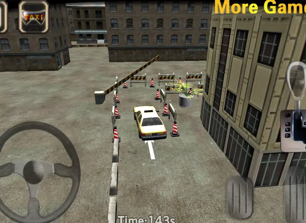 Capturas de tela do Taxi Driver 3D Cab Parking iPad 
