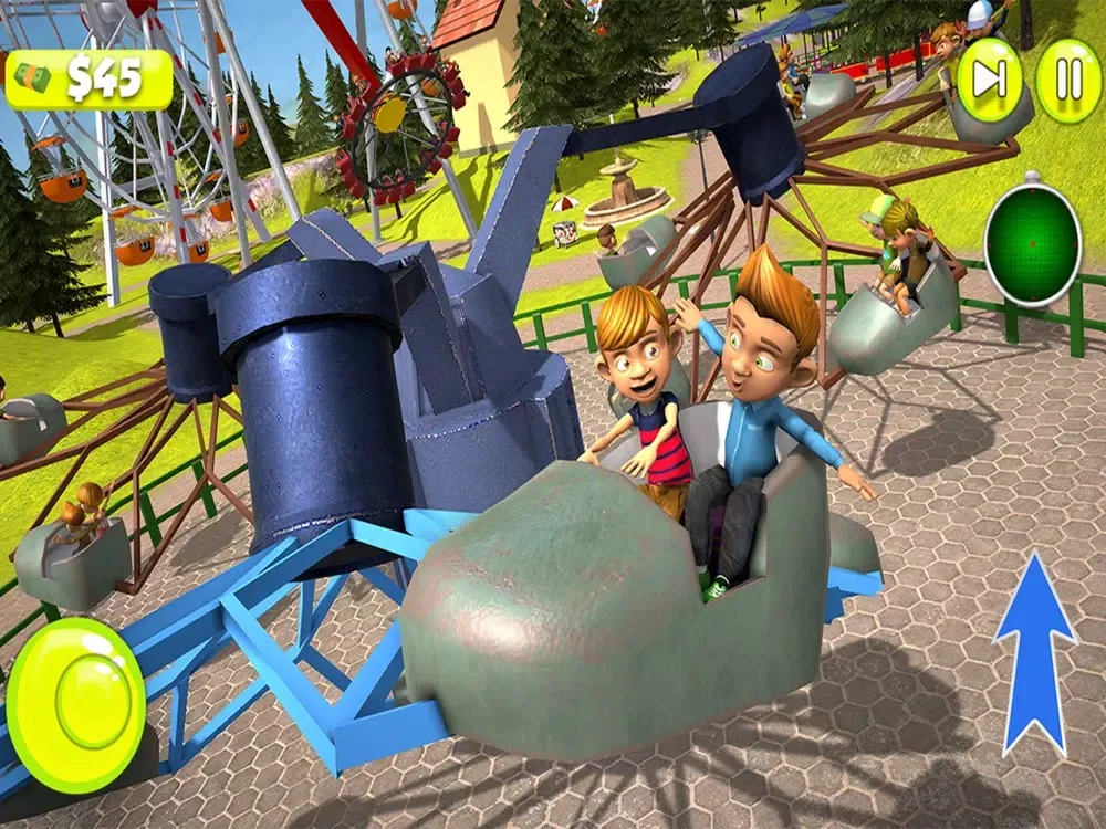 Theme Park Uphill Rush Racing iPad  স্ক্রিনশট