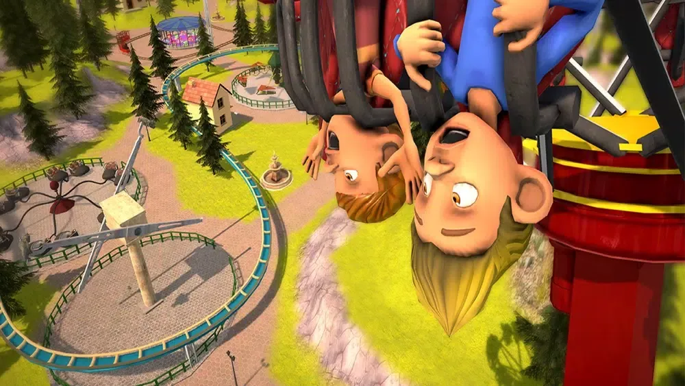 Theme Park Uphill Rush Racing স্ক্রিনশট