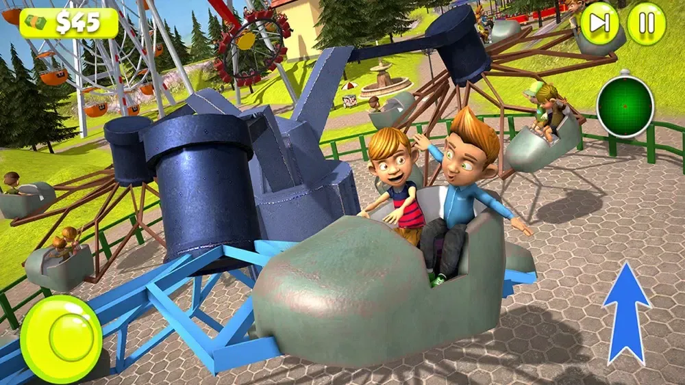 Theme Park Uphill Rush Racing স্ক্রিনশট