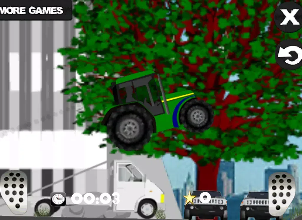 Ảnh chụp màn hình của Farm Driver - Uphill Tractor iPad 