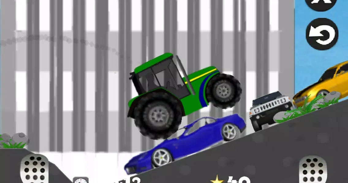 Ảnh chụp màn hình của Farm Driver - Uphill Tractor