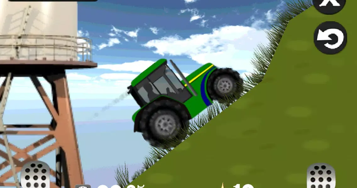 Ảnh chụp màn hình của Farm Driver - Uphill Tractor