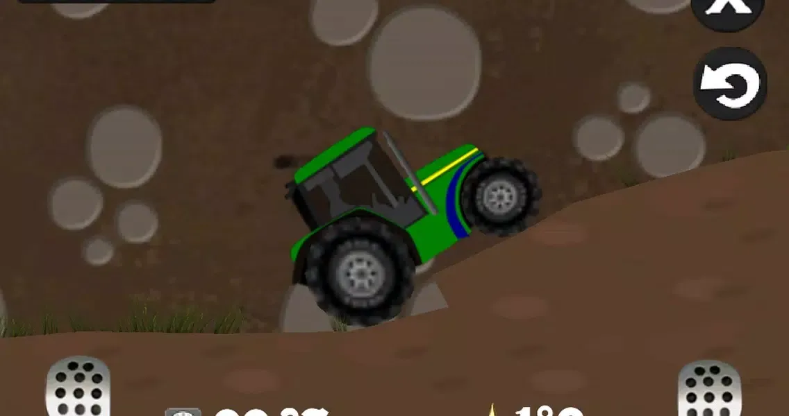 Ảnh chụp màn hình của Farm Driver - Uphill Tractor