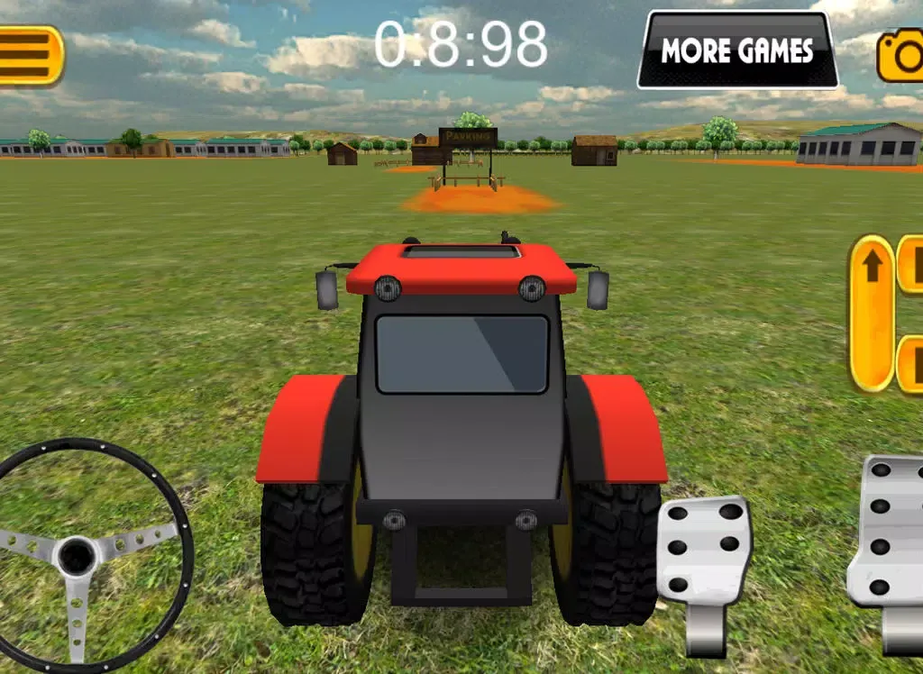 Tractor parking 3D Farm Driver iPad  Ekran Görüntüleri