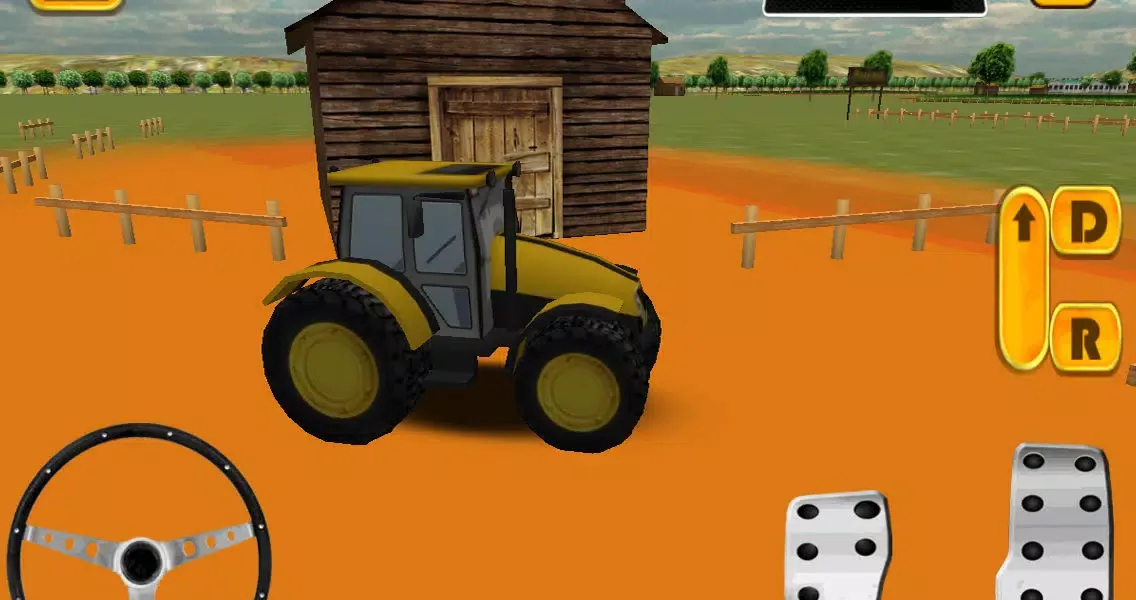 Tractor parking 3D Farm Driver Ekran Görüntüleri