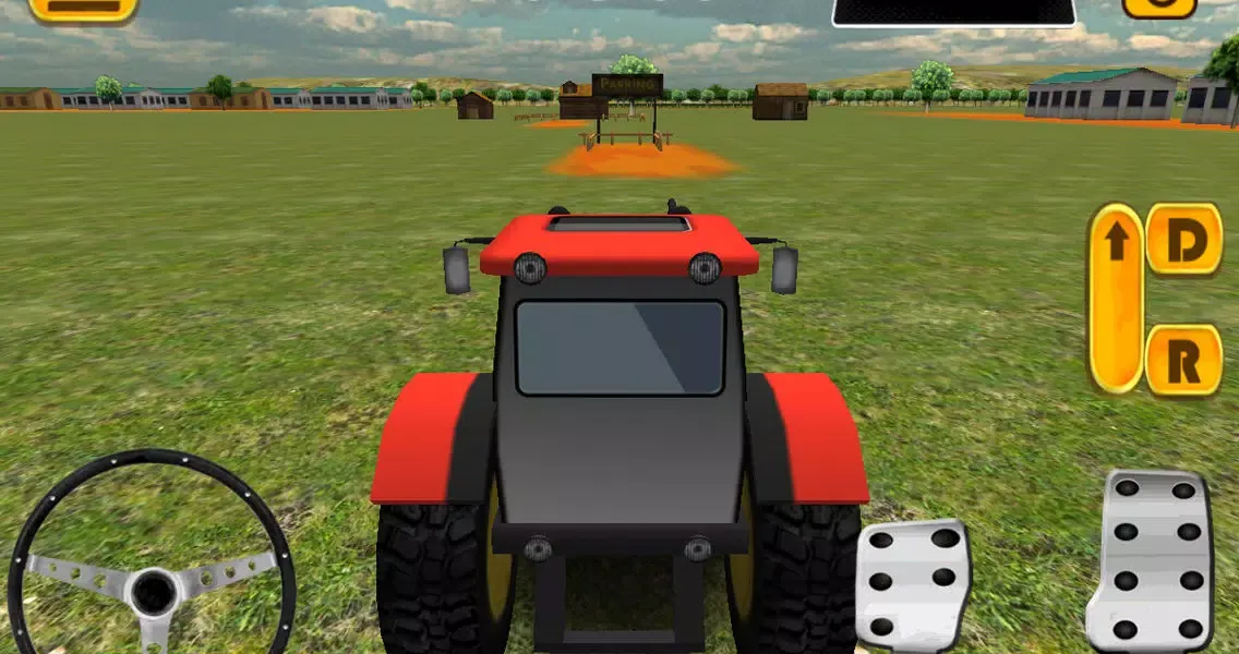 Tractor parking 3D Farm Driver Ekran Görüntüleri