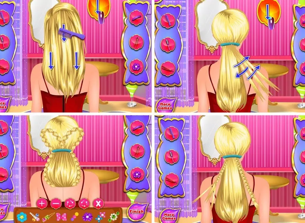 Captures d'écran de Braided hair spa salon iPad 