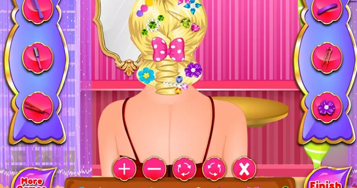 Captures d'écran de Braided hair spa salon