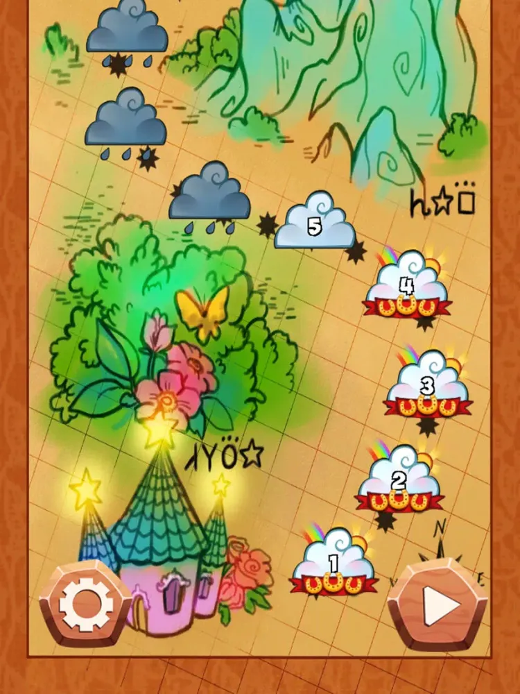 Tangkapan layar Unicorn Forest: Match 3 Puzzle iPad 
