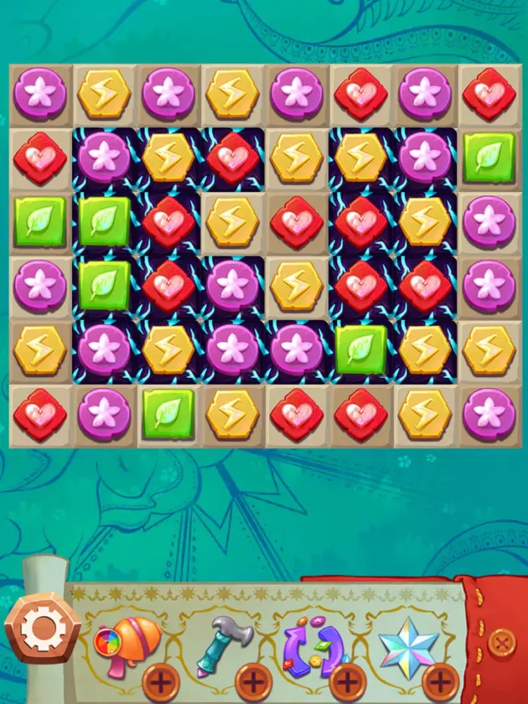 Tangkapan layar Unicorn Forest: Match 3 Puzzle iPad 