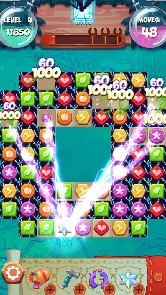 Tangkapan layar Unicorn Forest: Match 3 Puzzle