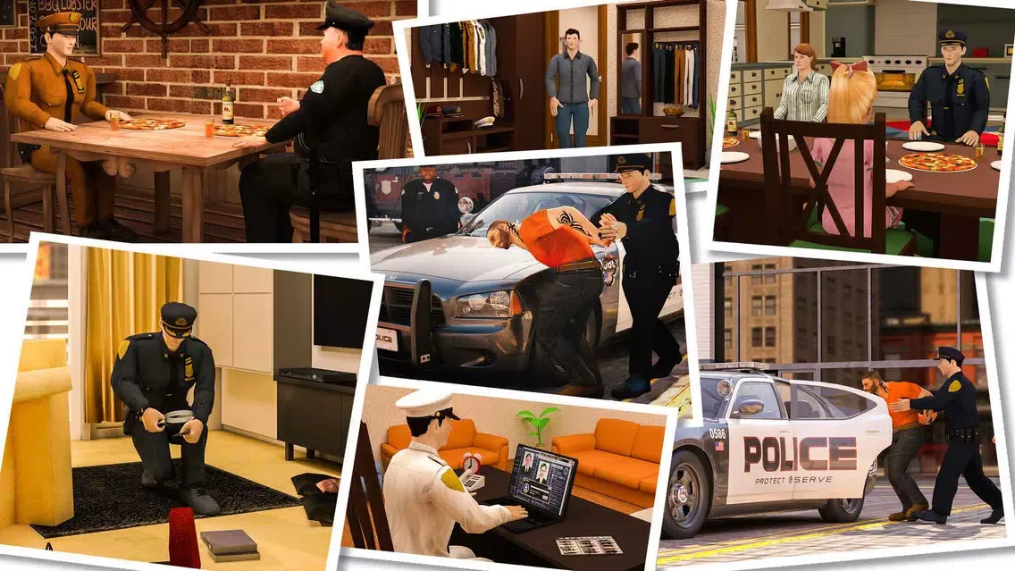 Captures d'écran de Virtual Police Officer Family