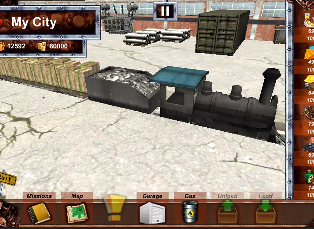 Wheels of steel – 3D train simulator iPad 应用截图