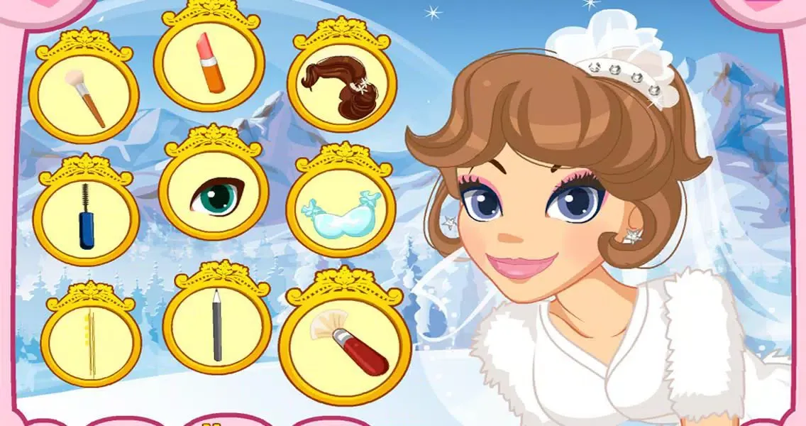 Capturas de pantalla de Winter Wonderland Wedding Makeover