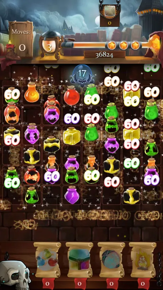 ภาพหน้าจอของ Witch Castle: Magic Wizards Match 3
