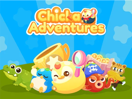 Tangkapan layar Chicka Adventures iPad 