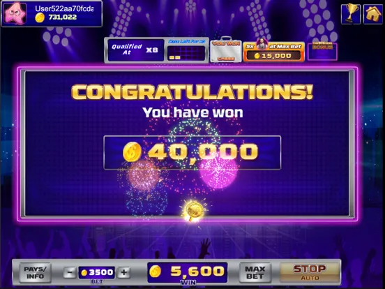 Golden Credits Slot iPad 应用截图
