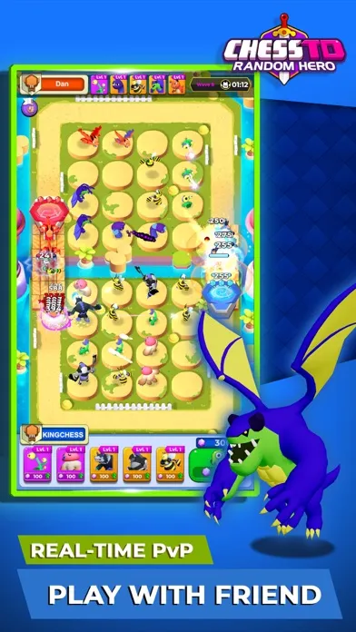 Captures d'écran de Chess TD 2: Random Hero