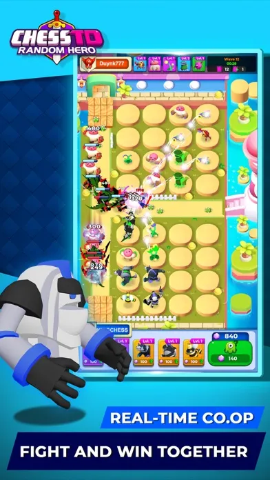 Captures d'écran de Chess TD 2: Random Hero
