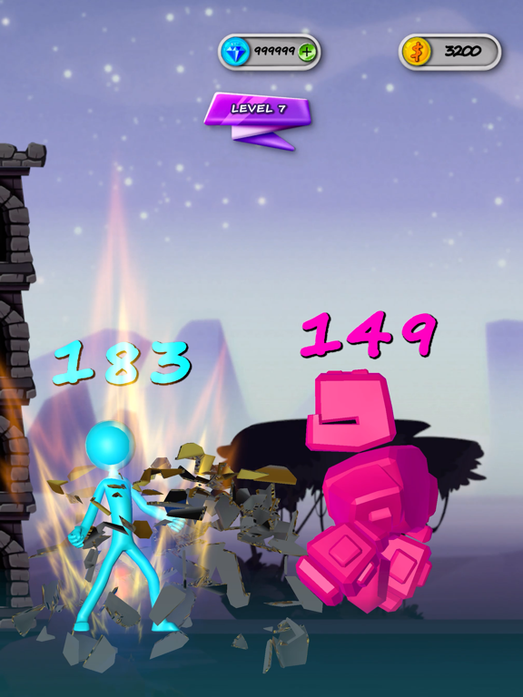Zrzuty ekranu Stickman Tower Defense iPad 