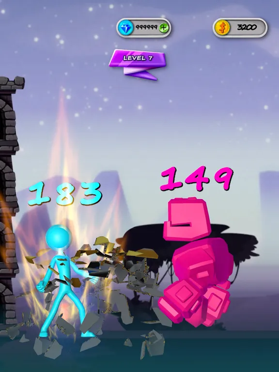 ภาพหน้าจอของ Stickman Tower Defense iPad 