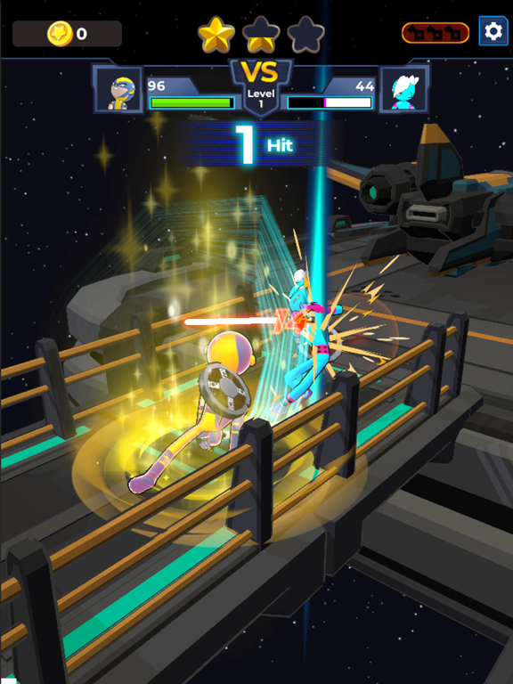 Supreme Saberman: 3D War Zone iPad  Screenshots