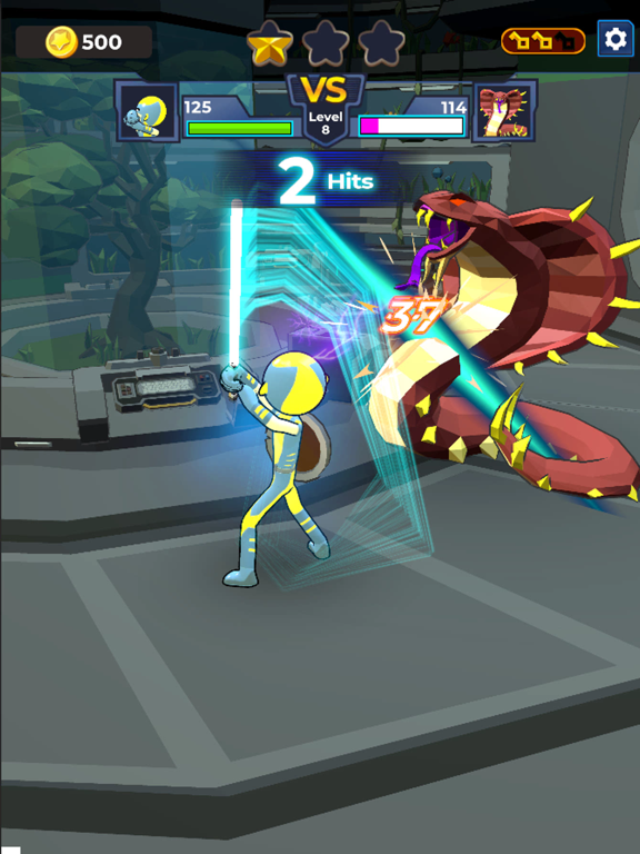 Supreme Saberman: 3D War Zone iPad  Screenshots