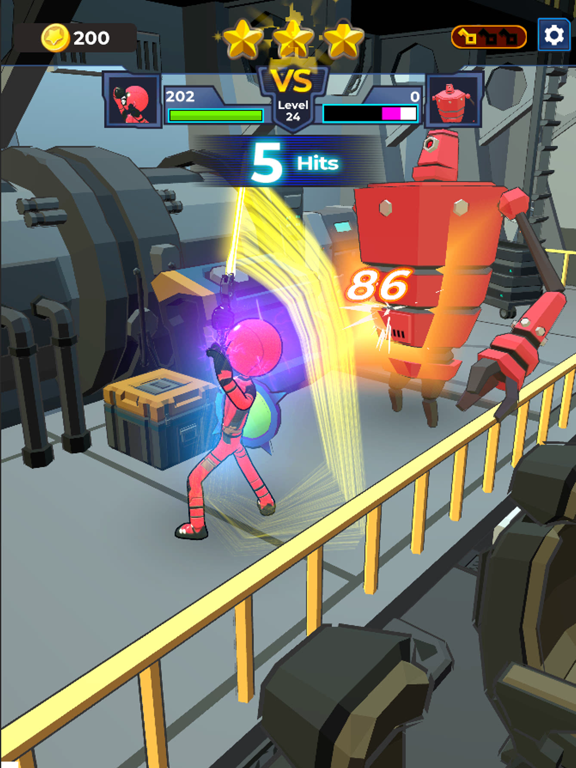 Supreme Saberman: 3D War Zone iPad  Screenshots