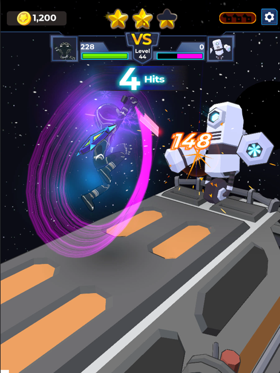 Supreme Saberman: 3D War Zone iPad  Screenshots