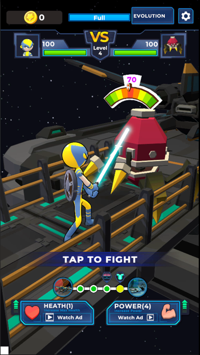 Supreme Saberman: 3D War Zone Screenshots