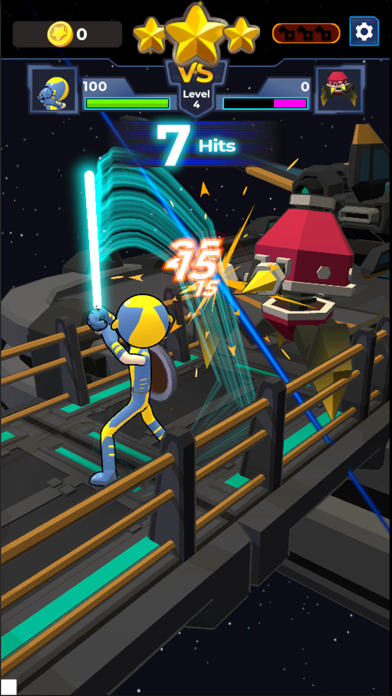 Supreme Saberman: 3D War Zone Screenshots