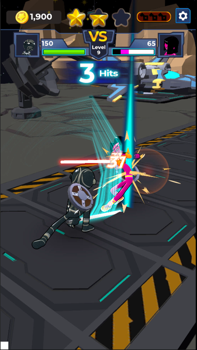 Supreme Saberman: 3D War Zone Screenshots