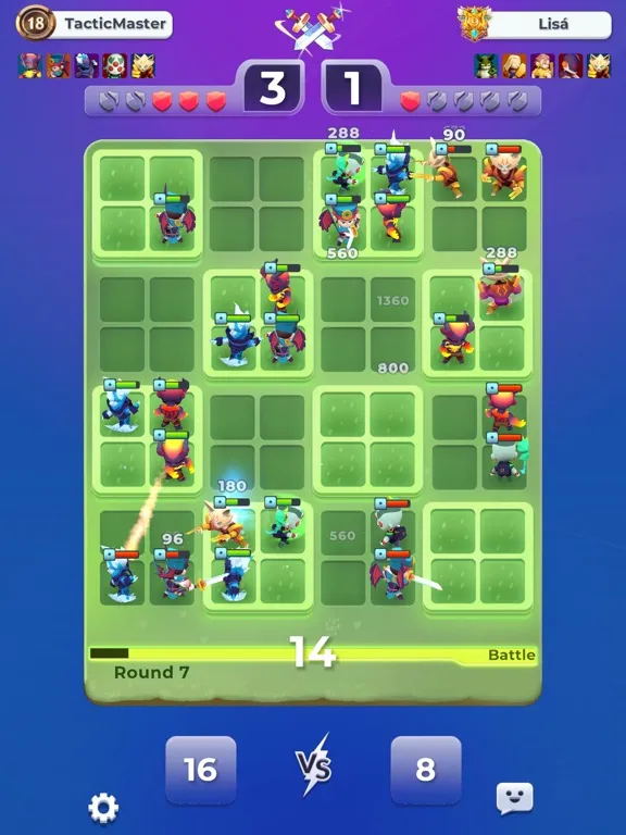 Zrzuty ekranu Tactics Heroes Chess iPad 