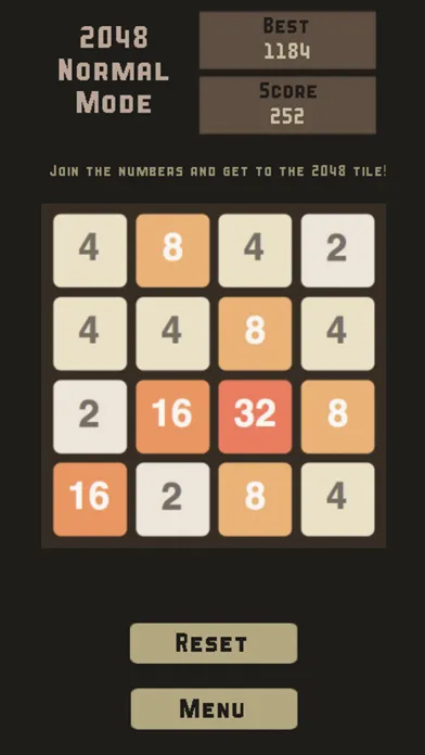 Screenshot di 2048 Puzzle Variations