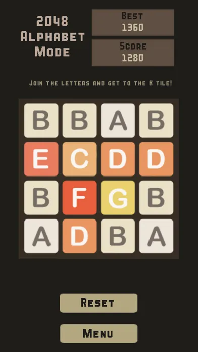 Screenshot di 2048 Puzzle Variations