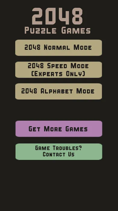Screenshot di 2048 Puzzle Variations