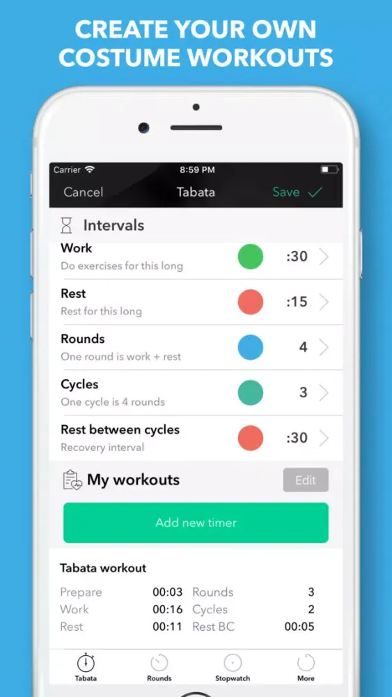 Timer Pro - Workouts Timer स्क्रीनशॉट