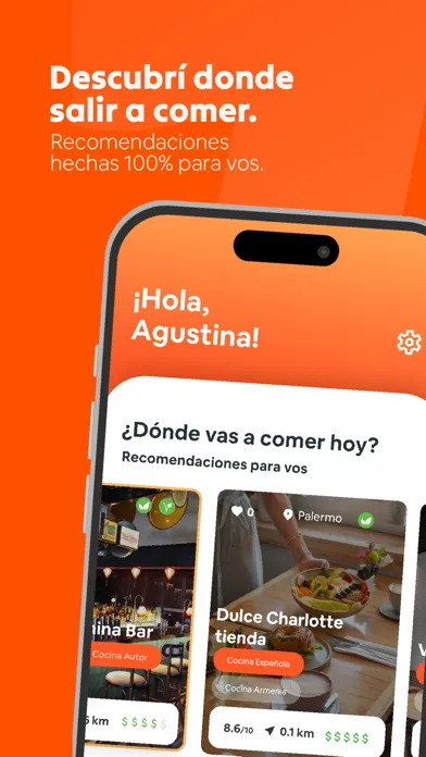 Capturas de tela do Let's Eat: The Social Food App