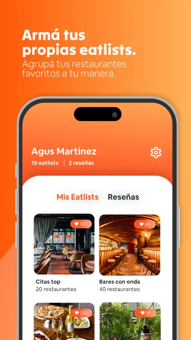Capturas de tela do Let's Eat: The Social Food App