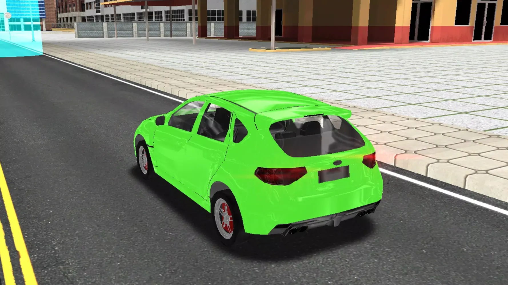 US School Car Driving Games 3D Screenshots