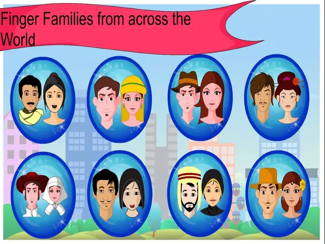Finger Family Rhymes Videos iPad 應用截圖