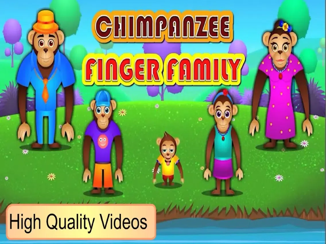 Finger Family Rhymes Videos iPad 應用截圖