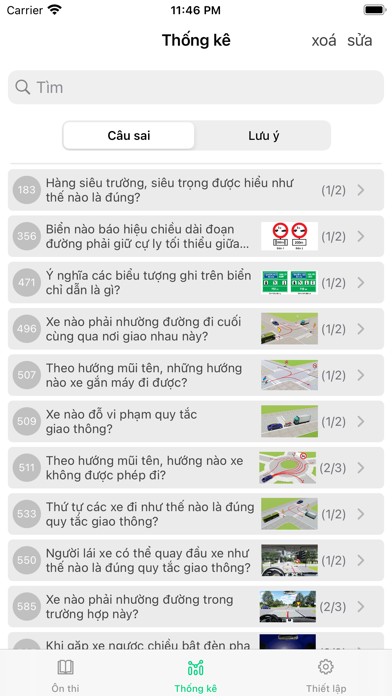 Ôn Thi GPLX 600 Câu Hỏi স্ক্রিনশট